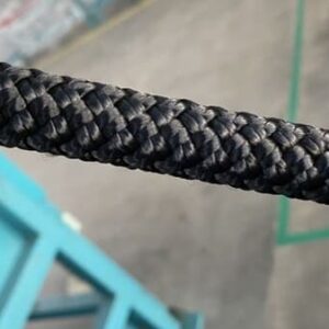 black nylon braided rope-Nettingland