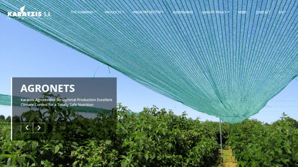 agricultural nets of Karatzis