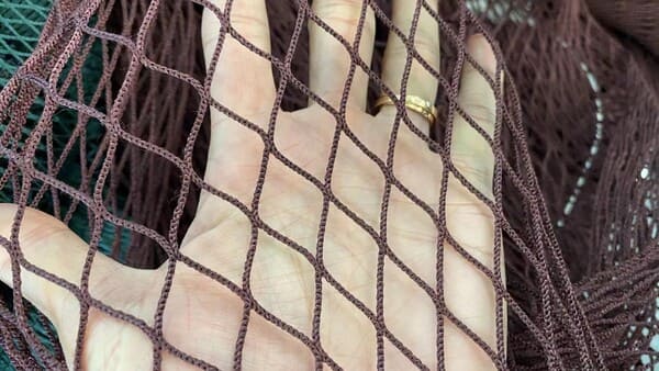 400d/22-70ply twist knotless fishing net